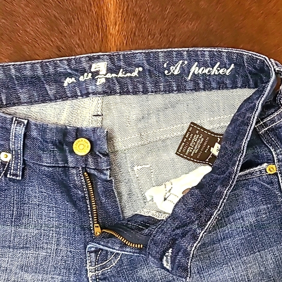 7 For All Mankind "A" Pocket Style Jeans - Picture 7 of 8